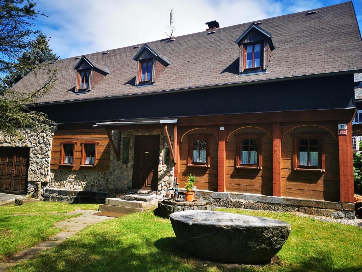 Chaloupka Království Šluknov Exterior foto