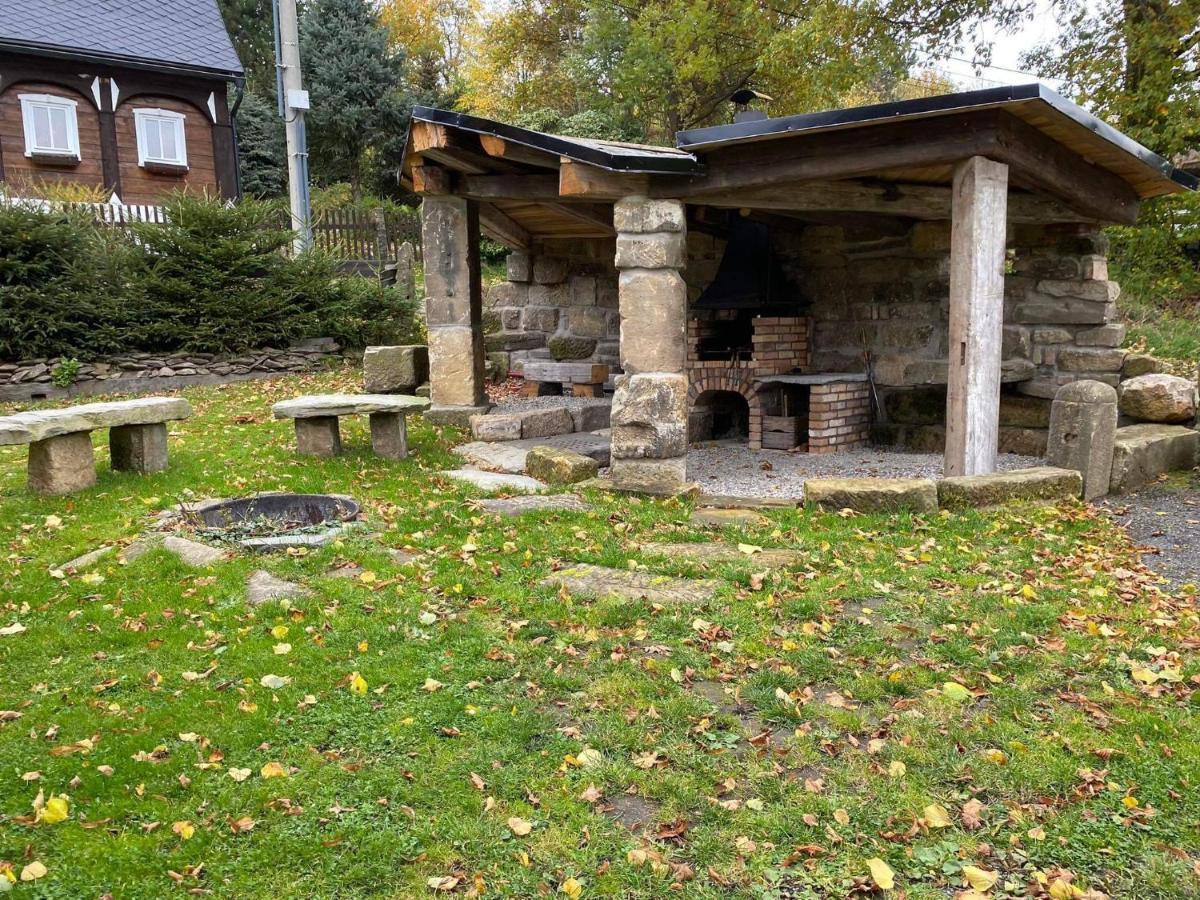 Chaloupka Království Šluknov Exterior foto